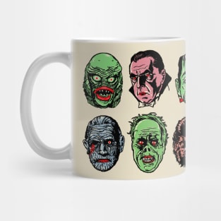 MANI-YACK Famous Movie Monsters Mug